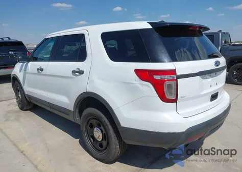 2013 Ford Police Interceptor из США, поврежденный, VIN 1FM5K8AR5DGA63924